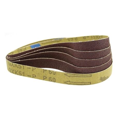 Carbide Sanding Belts, 10pcs Abrasive Belts Sanding Machine Tool for Belt Grinder P60 - P320(80#,330x10mm) in Saudi Arabia