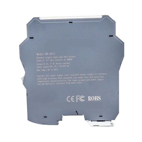 قنوات طاقة 24 فولت، مخرج مرحل 2 في 2، حاجز معزول، حاجز تبديل بلاستيكي (خرج 1 في 1) in Kuwait