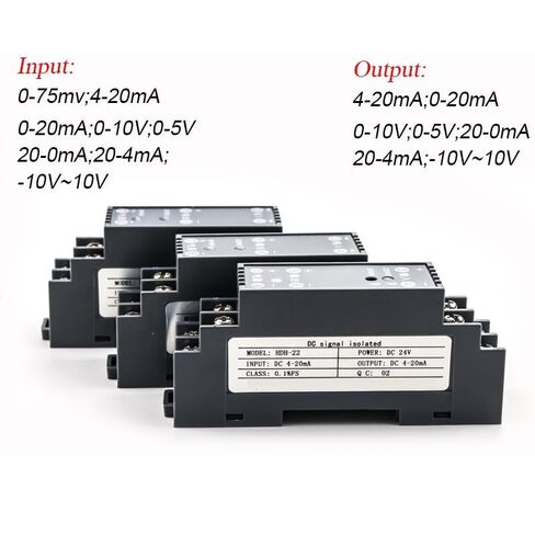 1pcs 1 in 1 Out 0-10v Passive Signal convertor Analog Signal Isolator Converter(in 0-5V_0-10V) in Saudi Arabia