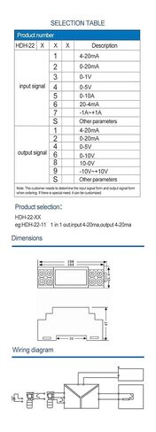 1pcs 1 in 1 Out 0-10v Passive Signal convertor Analog Signal Isolator Converter(in 0-5V_0-10V) in Saudi Arabia