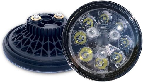 High Performance 2,100 Lumen LED PAR36 Sealed Beam Direct Replacement Lamp| 12/28VDC Compatible (Landing (10� Spot Beam) in Saudi Arabia