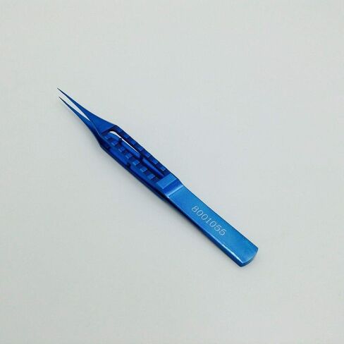 Titanium Straight Suture Forcep 115mm 0.12mm Teeth Ophthalmic Eye Instrument in Kuwait