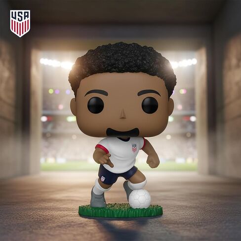 Funko Pop! Football: USA - Weston McKennie - U.S. Men's Soccer Team - Collectable Vinyl Figure - Gift Idea - Official Merchandise - Toys for Kids & Adults - Sports Fans - Model Figure for Collectors in Saudi Arabia