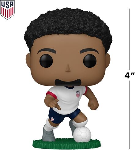 Funko Pop! Football: USA - Weston McKennie - U.S. Men's Soccer Team - Collectable Vinyl Figure - Gift Idea - Official Merchandise - Toys for Kids & Adults - Sports Fans - Model Figure for Collectors in Saudi Arabia