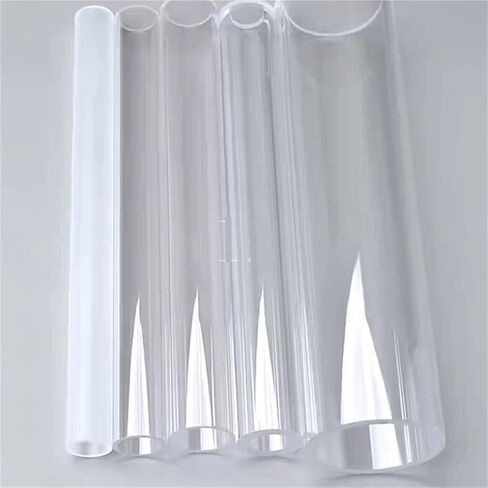 Quartz Capillary Tube OD 2mm to 25mm /Silica Single-Bore Glass Capillary Tube/High Temperature Glass Tubes(ID8XOD10x100mm) in Kuwait