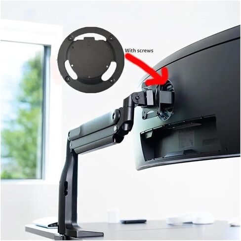 49-inch Monitor Wall Mount Bracket Accessories, Compatible For Samsung, Compatible For Odyssey, C49HG90DMN LC49HG90DMNXZA C49HG90DMU Bracket Replacement Parts. in Kuwait