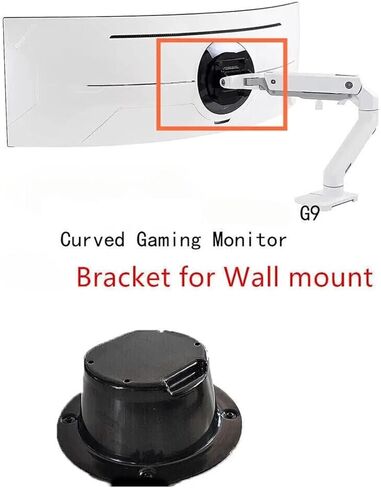 LC49G95TSSNXZA LS57CG952NUXEN Monitor Wall Mount Adapter Bracket Accessories, Compatible For Samsung, Compatible For Odyssey, G9 Bracket Replacement Parts. in Kuwait