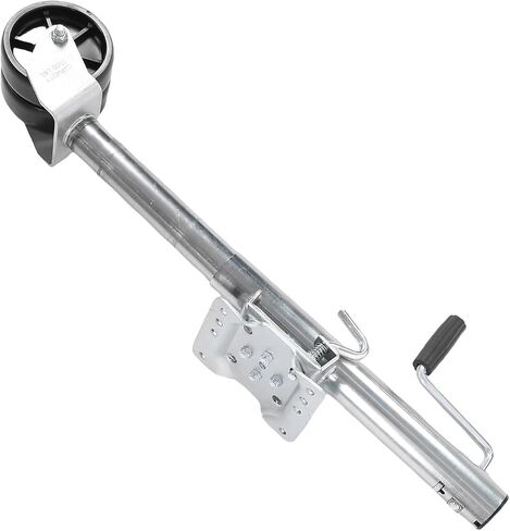 Asixxsix Trailer Jack, 1500 Lbs Capacity Heavy Duty Boat Trailer Tongue Jack, Dual Wheel Swivel with 360 Degree for RVs Horse Trailers Utility Trailers in Saudi Arabia