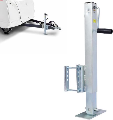 مقبس مقطورة عالي التحمل بوزن 2500 رطل مع ساق متدلية، مقبس أنبوبي مربع مثبت على شكل رأسي بطول 28.6 بوصة، كرنك رياح جانبي، مقبس لسان مقطورة بحرية مثبت بمسامير in Kuwait