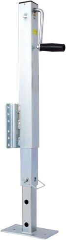 مقبس مقطورة عالي التحمل بوزن 2500 رطل مع ساق متدلية، مقبس أنبوبي مربع مثبت على شكل رأسي بطول 28.6 بوصة، كرنك رياح جانبي، مقبس لسان مقطورة بحرية مثبت بمسامير in Kuwait