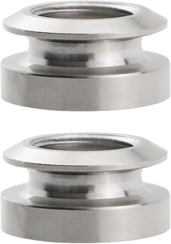 2PCS Silver Guitar Metal End Pin Jack Button 3/8-32 Threaded Pickup Cover for Replacing Acoustic Guitar Strap in Kuwait