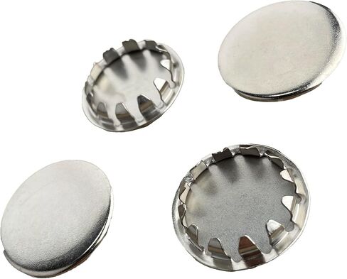 4 Pack 15/16" Metal Hole Plugs- Nickel Plated SP-938-NK in Saudi Arabia