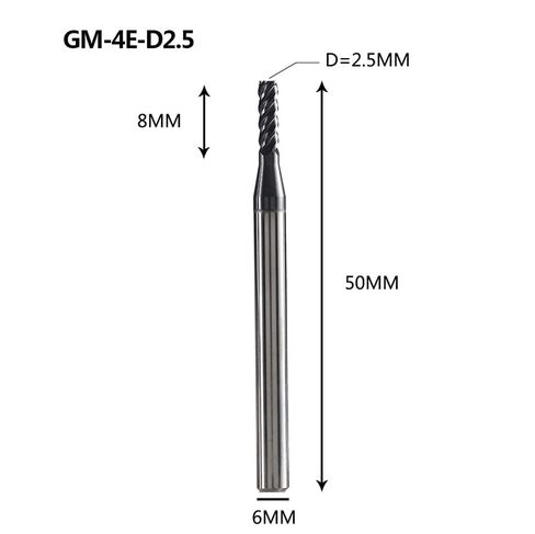 1 قطعة 4 المزامير كربيد نهاية مطحنة D4-D20 CNC جهاز توجيه الخشب بت 1-20 مللي متر قطع القطر التنغستن الصلب قاطعة المطحنة أداة in Kuwait