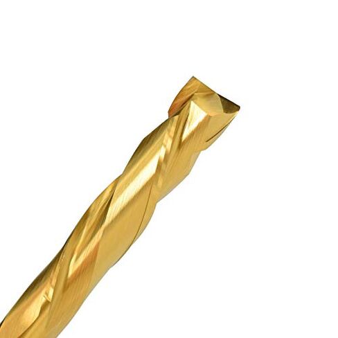 1pcs Square Nose End Mill 2 Flute UP Down CNC Router Bit 3.175/4/6/8/10mm Shank Carbide Milling Cutter in Kuwait
