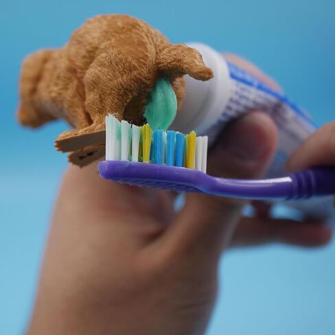 Golden Retriever Toothpaste Dispenser - Novelty Bathroom Accessory Gift for Dog Lovers in Saudi Arabia