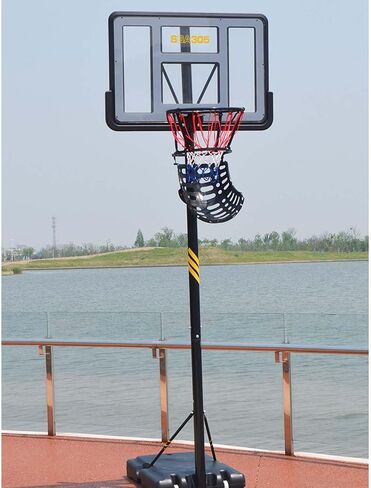 جهاز إرجاع كرة السلة بزاوية 360 درجة متوافق مع الأطواق الداخلية/الخارجية للتدريب على الرماية، إعداد سريع للتعليق in Kuwait