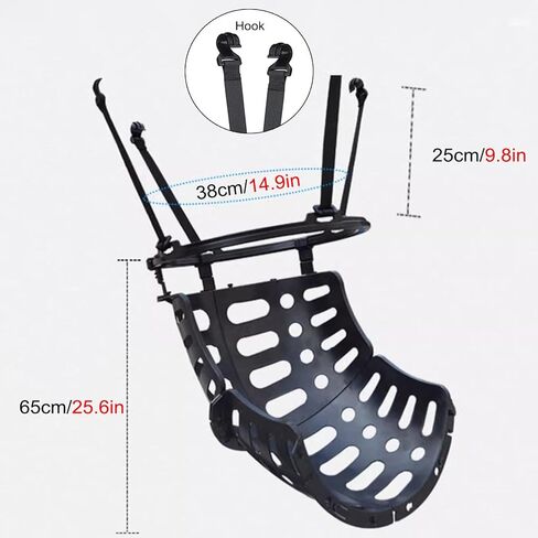 جهاز إرجاع كرة السلة للمساعدة في إرجاع كرة السلة مع شلال قابل للدوران 360 درجة وخطاف من بلاستيك البولي بروبيلين الأسود in Kuwait