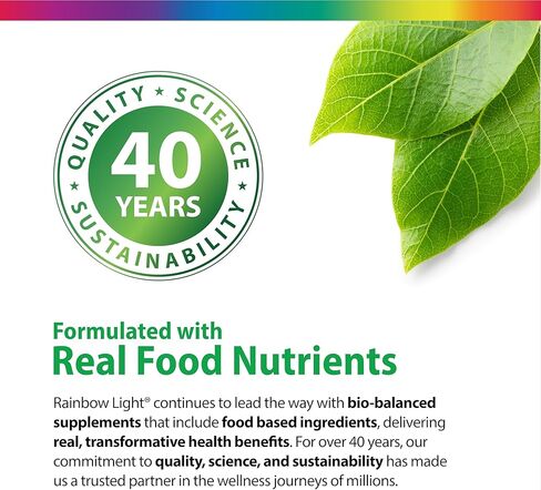Rainbow Light Calcium Citrate Tablets with Vitamin D, Dietary Supplement Provides High-Potency Bone Health Support, with Calcium and Vitamin D, Vegetarian and Gluten Free, 120 Count in Kuwait