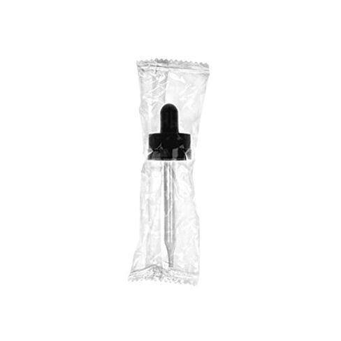Perfume Studio Glass Eye Droppers with Fine Ribbed Child Resistant Closure Cap, 12-Pack Fits 1 oz / 30 ml Perfume Studio Essential Oil & Boston Round Bottles with a 20/400 Finish. in Kuwait