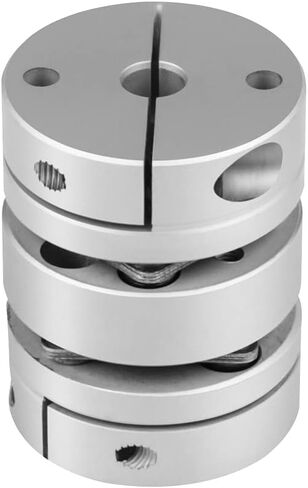 D26 L35 5mm to 5mm Motor Shaft Coupling, Flexible One Diaphragm Coupling, Aluminum Disc Coupling Coupler for Servo Motor, Stepper Motor, Encoder, Screw Driving, Machine Platform in Kuwait
