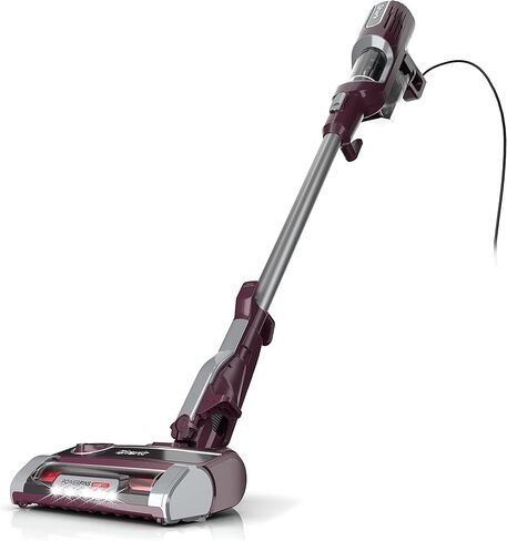 Shark HZ702 Ultralight PetPro Corded Stick Vacuum with PowerFins HairPro Odor Neutralizer Technology, Crevice & Upholstery Tool, Precision Duster, Wine Purple (Renewed) in Saudi Arabia