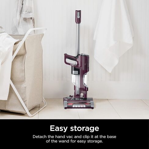 Shark HZ702 Ultralight PetPro Corded Stick Vacuum with PowerFins HairPro Odor Neutralizer Technology, Crevice & Upholstery Tool, Precision Duster, Wine Purple (Renewed) in Saudi Arabia
