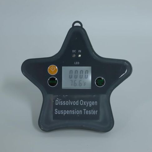 TOPINCN Dissolved Oxygen Meter, DO Meter Handheld Digital Dissolved Oxygen Teter Support for iOS Phone, 2 in 1 Water Quality Tester Dissolved Oxygen Detector with Multi Parameter in Saudi Arabia