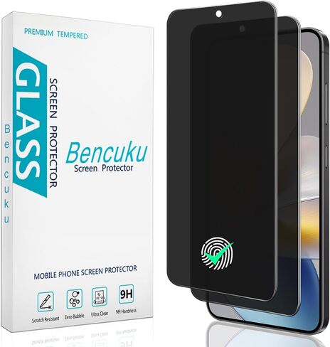 (عبوتان) مصممة لهاتف Samsung Galaxy A15 5G وGalaxy A15 واقي شاشة من الزجاج المقوى مقاس 6.5 بوصة، مضاد للخدش، خالٍ من الفقاعات in Kuwait