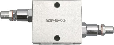 DCRV45-06N Dual Crossover Hydraulic Relief Cushion Valve,3/8" NPT Ports, 12 GPM Fit for Reversible Hydraulic Motor and Can Be Used as a Cushion Valve for a Double Acting Cylinder in Kuwait