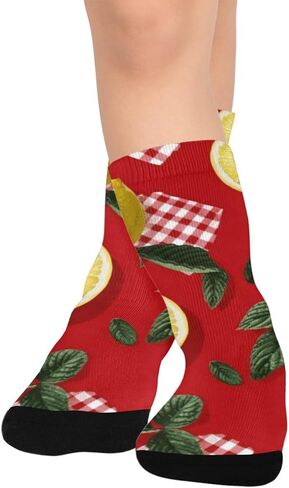 جوارب المشي لمسافات طويلة من الحمضيات والنعناع - جوارب شتوية حرارية سميكة دافئة للأولاد والبنات الصغار للمدرسة، والارتداء اليومي والأنشطة الخارجية in Kuwait