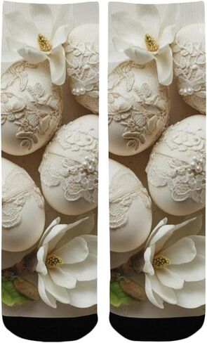 جوارب المشي لمسافات طويلة من الدانتيل لعيد الفصح - جوارب شتوية سميكة دافئة للأولاد والبنات للمدرسة، والارتداء اليومي والأنشطة الخارجية in Kuwait