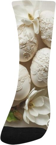 جوارب المشي لمسافات طويلة من الدانتيل لعيد الفصح - جوارب شتوية سميكة دافئة للأولاد والبنات للمدرسة، والارتداء اليومي والأنشطة الخارجية in Kuwait