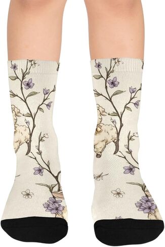 جوارب بني Lambs and Bloom للمشي لمسافات طويلة - جوارب شتوية حرارية سميكة دافئة للأولاد والبنات للمدرسة، والارتداء اليومي والأنشطة الخارجية in Kuwait