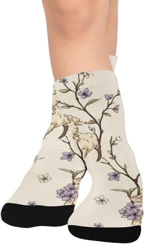 جوارب بني Lambs and Bloom للمشي لمسافات طويلة - جوارب شتوية حرارية سميكة دافئة للأولاد والبنات للمدرسة، والارتداء اليومي والأنشطة الخارجية in Kuwait