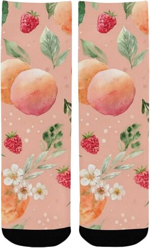 جوارب Peach Bloom Bloom للمشي لمسافات طويلة - جوارب شتوية حرارية سميكة دافئة للأولاد والبنات للمدرسة، والارتداء اليومي والأنشطة الخارجية in Kuwait