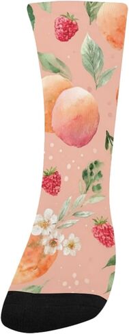 جوارب Peach Bloom Bloom للمشي لمسافات طويلة - جوارب شتوية حرارية سميكة دافئة للأولاد والبنات للمدرسة، والارتداء اليومي والأنشطة الخارجية in Kuwait