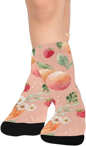 جوارب Peach Bloom Bloom للمشي لمسافات طويلة - جوارب شتوية حرارية سميكة دافئة للأولاد والبنات للمدرسة، والارتداء اليومي والأنشطة الخارجية in Kuwait