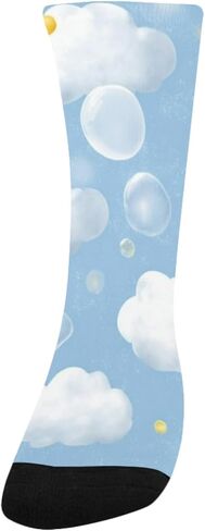 جوارب Cloud and Ducks للمشي لمسافات طويلة - جوارب شتوية حرارية سميكة دافئة للأطفال الصغار للأولاد والبنات للمدرسة، والارتداء اليومي والأنشطة الخارجية in Kuwait