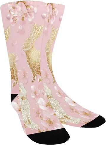 جوارب Lace Bunnies Bloom للمشي لمسافات طويلة - جوارب شتوية حرارية سميكة دافئة للأطفال الصغار للأولاد والبنات للمدرسة، والارتداء اليومي والأنشطة الخارجية in Kuwait