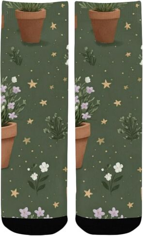 جوارب Garden Chick Motif للمشي لمسافات طويلة - جوارب شتوية حرارية سميكة دافئة للأولاد والبنات الصغار للمدرسة، والارتداء اليومي والأنشطة الخارجية in Kuwait