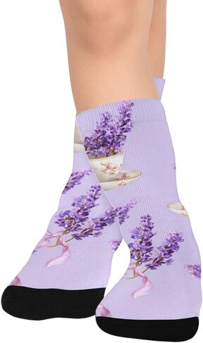 جوارب Teacup Bloom للتنزه سيرًا على الأقدام - جوارب شتوية حرارية سميكة دافئة للأطفال الصغار للأولاد والبنات للمدرسة، والارتداء اليومي والأنشطة الخارجية in Kuwait