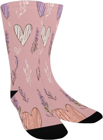 جوارب ناعمة على شكل قلب بلوم للتنزه سيرًا على الأقدام - جوارب شتوية حرارية سميكة دافئة للأطفال الصغار للأولاد والبنات للمدرسة، والارتداء اليومي والأنشطة الخارجية in Kuwait