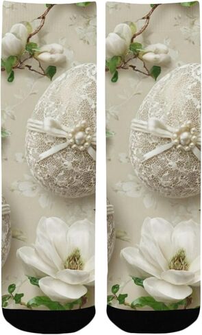 جوارب أنيقة للتنزه سيرًا على الأقدام لعيد الفصح - جوارب شتوية سميكة دافئة للأولاد والبنات الصغار للمدرسة، والارتداء اليومي والأنشطة الخارجية in Kuwait