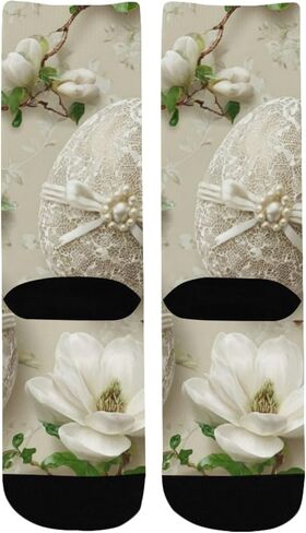 جوارب أنيقة للتنزه سيرًا على الأقدام لعيد الفصح - جوارب شتوية سميكة دافئة للأولاد والبنات الصغار للمدرسة، والارتداء اليومي والأنشطة الخارجية in Kuwait