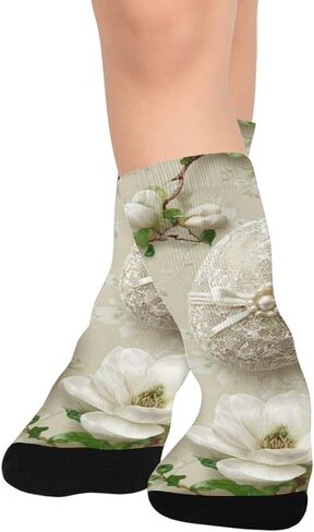 جوارب أنيقة للتنزه سيرًا على الأقدام لعيد الفصح - جوارب شتوية سميكة دافئة للأولاد والبنات الصغار للمدرسة، والارتداء اليومي والأنشطة الخارجية in Kuwait