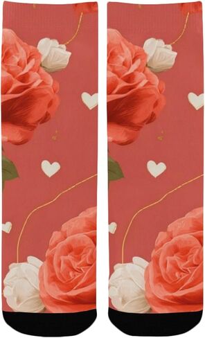 جوارب الفاوانيا الوردية للمشي لمسافات طويلة - جوارب شتوية حرارية سميكة دافئة للأولاد والبنات الصغار للمدرسة، والارتداء اليومي والأنشطة الخارجية in Kuwait