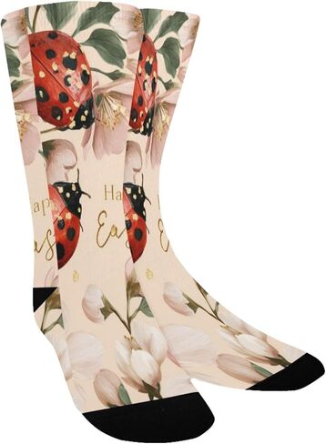 جوارب Ladybug easter bloom للتنزه سيرًا على الأقدام - جوارب شتوية حرارية سميكة دافئة للأولاد والبنات الصغار للمدرسة، والارتداء اليومي والأنشطة الخارجية in Kuwait
