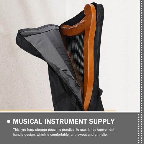 VANZACK Handheld Lyre Harp Bag Lightweight Instrument Holder for Convenient Storage Stylish Design for All Ages for Beginners and Musicians in Saudi Arabia