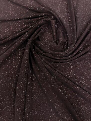 Sedona Designz Glitter ITY Fabric - 95% Polyester 5% Spandex | Sparkling Metallic Fabric for Crafting, Sewing, and DIY Projects | 58"/60" Width in Saudi Arabia
