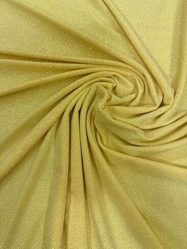 Sedona Designz Glitter ITY Fabric - 95% Polyester 5% Spandex | Sparkling Metallic Fabric for Crafting, Sewing, and DIY Projects | 58"/60" Width in Saudi Arabia